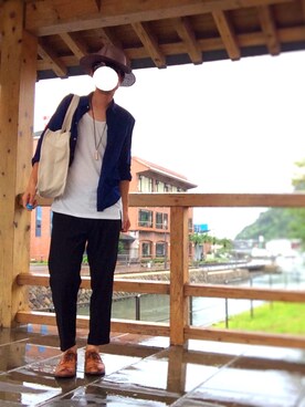 バイオさん(メンズ・182cm)の秋コーディネート