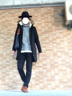 バイオさん（メンズ・182cm）の秋コーディネート