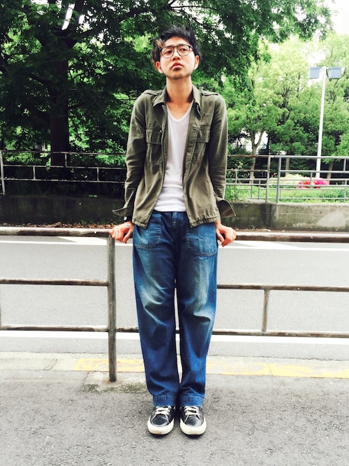 Yoo Converseのスニーカーを使ったコーディネート Wear