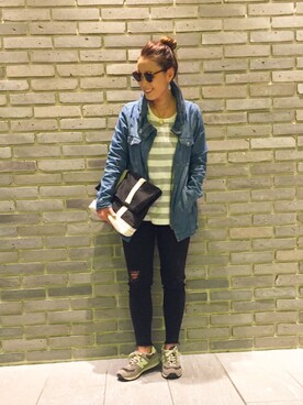 hazuさん(レディース・159cm)の夏コーディネート