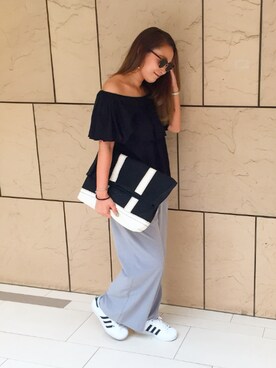 hazuさん(レディース・159cm)の夏コーディネート