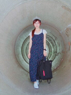 「Bread & Boxersのアイテム」を使った、Denïseさん（レディース・165cm）の秋コーディネート