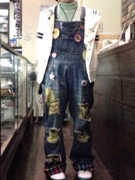 「アイテム（ジャージ）」を使った、SAKIEL@アニメ服さん（レディース・147cm・20代）の春コーディネート