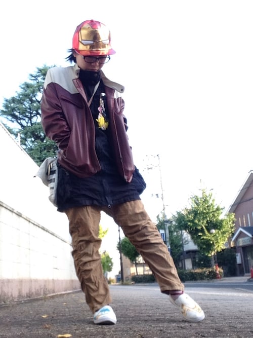 Sakiel アニメ服 Tiger Bunnyのジャケット アウターを使ったコーディネート Wear