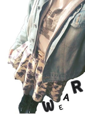 「Secret Magic（シークレットマジック）のアイテム」を使った、まゆさん（レディース・156cm）の春コーディネート