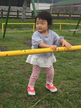 nanamiさん（キッズ・80cm）の秋コーディネート