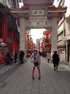 「Labyrinth（ラビリンス）のアイテム」を使った、波羅蜜多✌︎おきよちゃんさん（レディース・156cm）の秋コーディネート