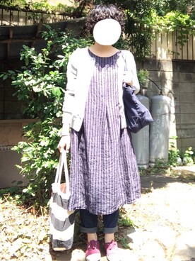「TOOLS（ツゥールズ）のアイテム」を使った、hanaco ‪✾‬さん（レディース・156cm）の春コーディネート