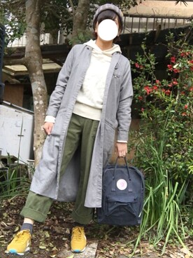 「チャイハネ（チャイハネ）のアイテム（ニットキャップ/ビーニー）」を使った、hanaco ‪✾‬さん（レディース・156cm）の春コーディネート