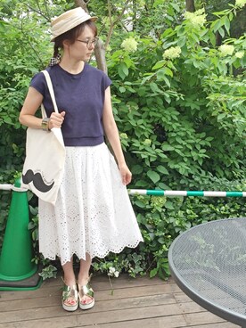 maaさん（レディース・165cm）の夏コーディネート