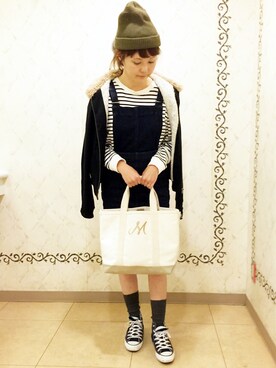 「Marc by Marc Jacobs（マークバイマークジェイコブス）のアイテム（パーカー）」を使った、maaさん（レディース・165cm）の秋コーディネート