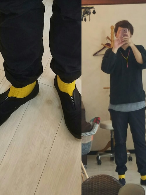 りんご No Brandのスニーカーを使ったコーディネート Wear