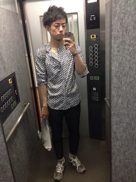 スズキさん（メンズ・175cm）の春コーディネート