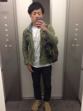 スズキさん(メンズ・175cm)の春コーディネート