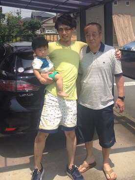 スズキさん（メンズ・175cm）の夏コーディネート