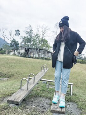 「nikeairrift」｜Wei🦄さん（レディース・160cm）の冬コーディネート