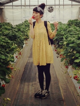 Kazumiさん（レディース・165cm）の春コーディネート