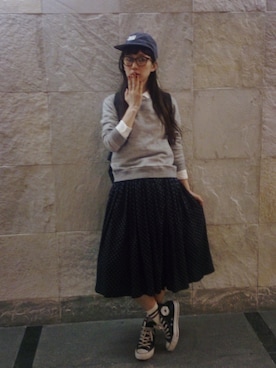 Kazumiさん（レディース・165cm）の春コーディネート