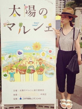 Kazumiさん（レディース・165cm）の夏コーディネート