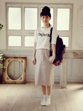 Kazumiさん（レディース・165cm）の夏コーディネート