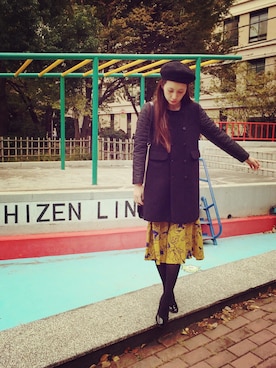 Kazumiさん（レディース・165cm）の秋コーディネート