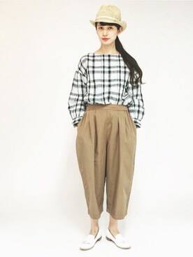 Kazumiさん（レディース・165cm）の春コーディネート