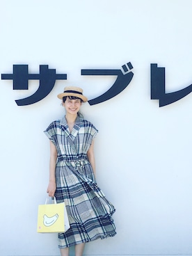 Kazumiさん（レディース・165cm）の春コーディネート