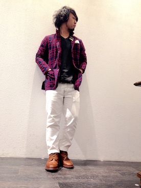 「タータンチェック」｜FUkuuさん（メンズ・167cm）の冬コーディネート