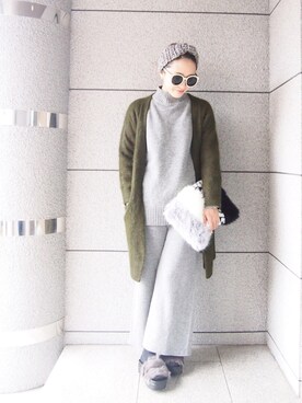 「hiand」｜YURIKOさん（レディース・160cm）の冬コーディネート