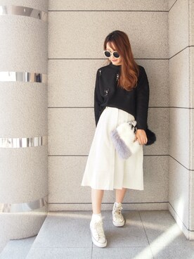 「hiand」｜YURIKOさん（レディース・160cm）の冬コーディネート