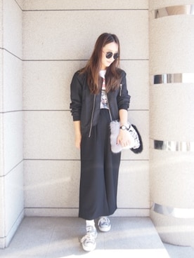 「hiand」｜YURIKOさん（レディース・160cm）の冬コーディネート