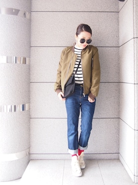 「hiand」｜YURIKOさん（レディース・160cm）の冬コーディネート