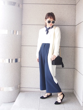 「hiand」｜YURIKOさん（レディース・160cm）の冬コーディネート