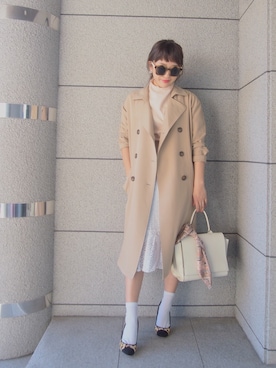「hiand」｜YURIKOさん（レディース・160cm）の春コーディネート