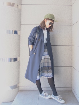 「hiand」｜YURIKOさん（レディース・160cm）の春コーディネート