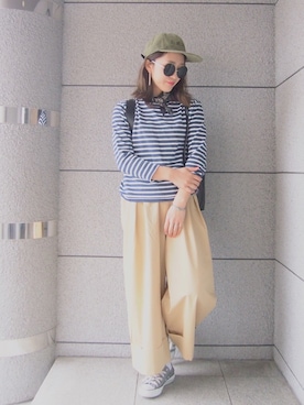 「hiand」｜YURIKOさん（レディース・160cm）の春コーディネート
