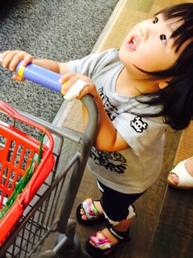 たむたむさん（キッズ・90cm）の夏コーディネート