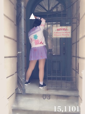 「ホラーナイト」｜かなちゃん。さん（レディース・160cm）の秋コーディネート