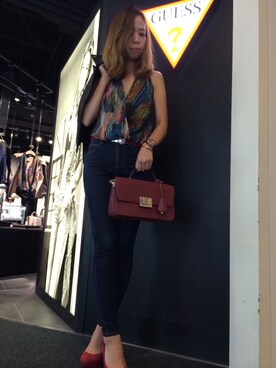 GUESS?ラフォーレ原宿店さんのコーディネート