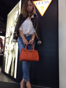 GUESS?ラフォーレ原宿店さんのコーディネート