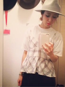「Another Edition」｜「アイテム（キャミソール）」を使った、mariko さん（レディース・153cm）の夏コーディネート