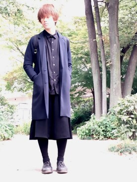 「JEANASIS（ジーナシス）のアイテム（ジャケット/アウター）」を使った、うーきさん（メンズ・177cm）の秋コーディネート