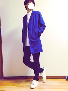 ヘモグロビン少なめさん（メンズ・173cm）の春コーディネート