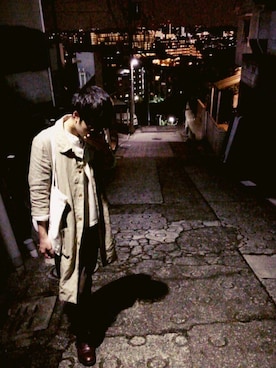 「DOCKERS（ドッカーズ）のアイテム（その他シューズ）」を使った、Kaito5さん（メンズ・176cm）の秋コーディネート
