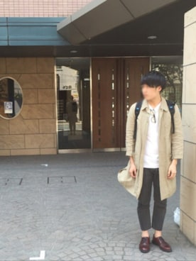 「DOCKERS（ドッカーズ）のアイテム（その他シューズ）」を使った、Kaito5さん（メンズ・176cm）の春コーディネート