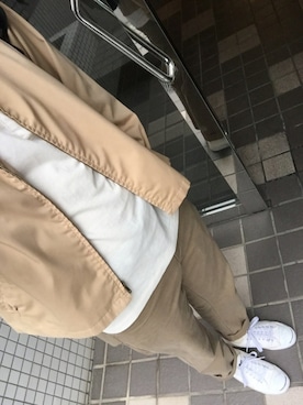 「LONDONFOG（ロンドンフォグ）のアイテム（ブルゾン）」を使った、Kaito5さん（メンズ・178cm）の夏コーディネート