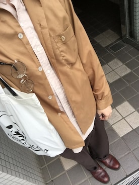 「DOCKERS（ドッカーズ）のアイテム（その他シューズ）」を使った、Kaito5さん（メンズ・176cm）の春コーディネート