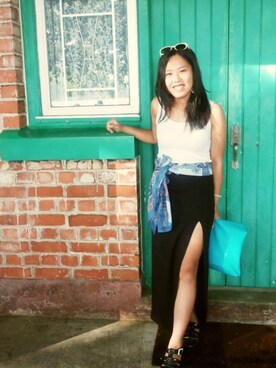 Jen♞420さん（レディース・160cm）の秋コーディネート