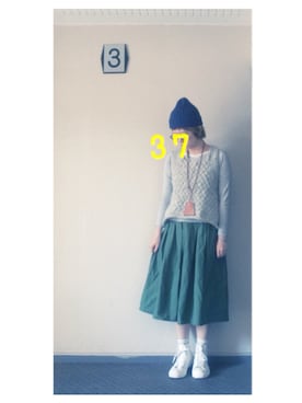 「TANG!（タング）のアイテム」を使った、37さん（レディース・154cm）の秋コーディネート