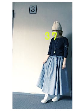 37さん（レディース・154cm）の春コーディネート